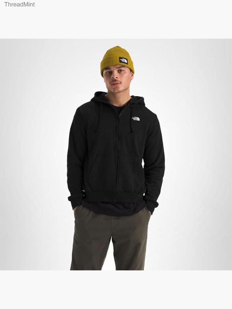 Full Zip Hoodie Lightweight Cotton Polyester Blend Standard Fit